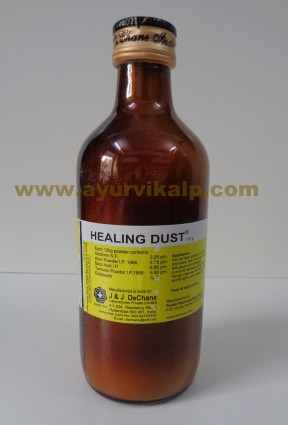 J & J Dechane, HEALING DUST, 110g, Antiseptic Dusting Powder